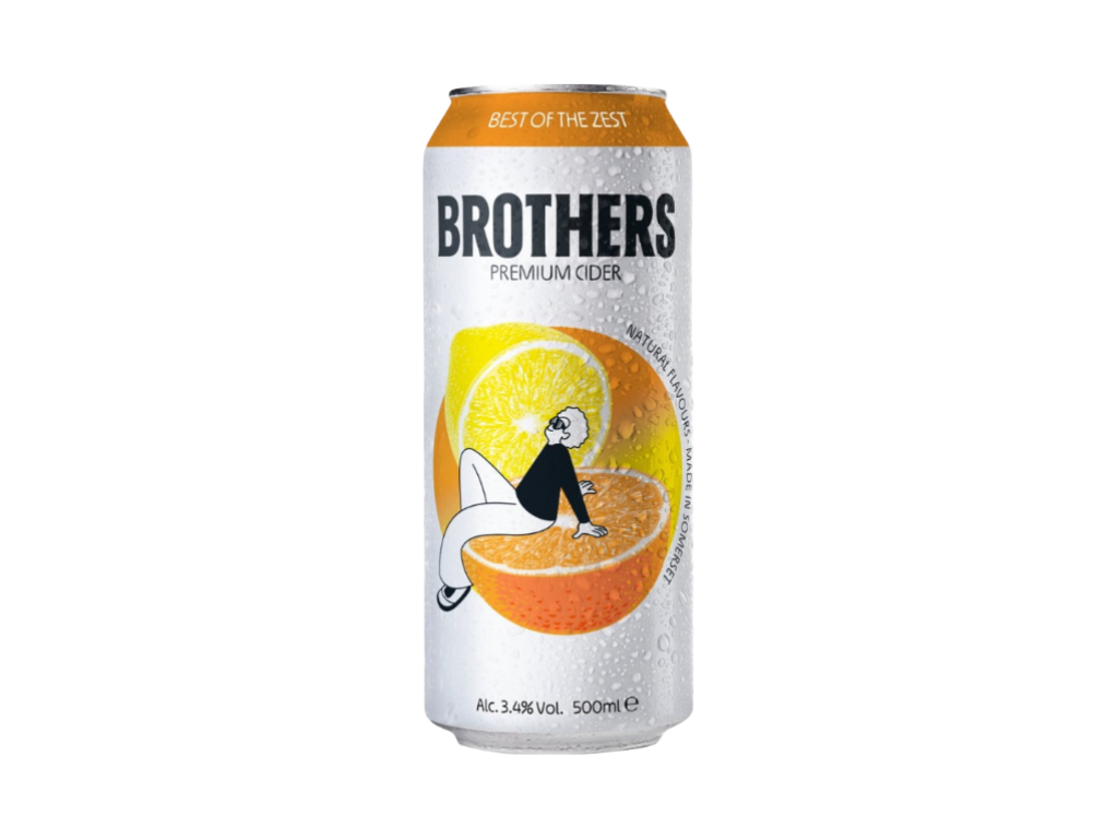 BROTHERS BEST OF THE ZEST PREMIUM FRUIT CIDER 500ml CAN