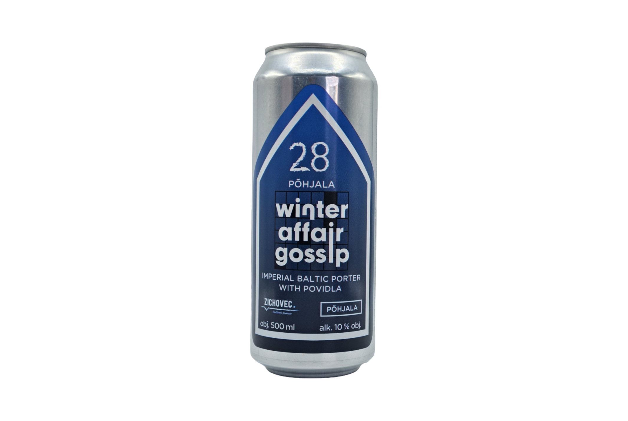 Zichovec x Pohjala 28 Winter Affair Gossip Imperial Baltic Porter Can