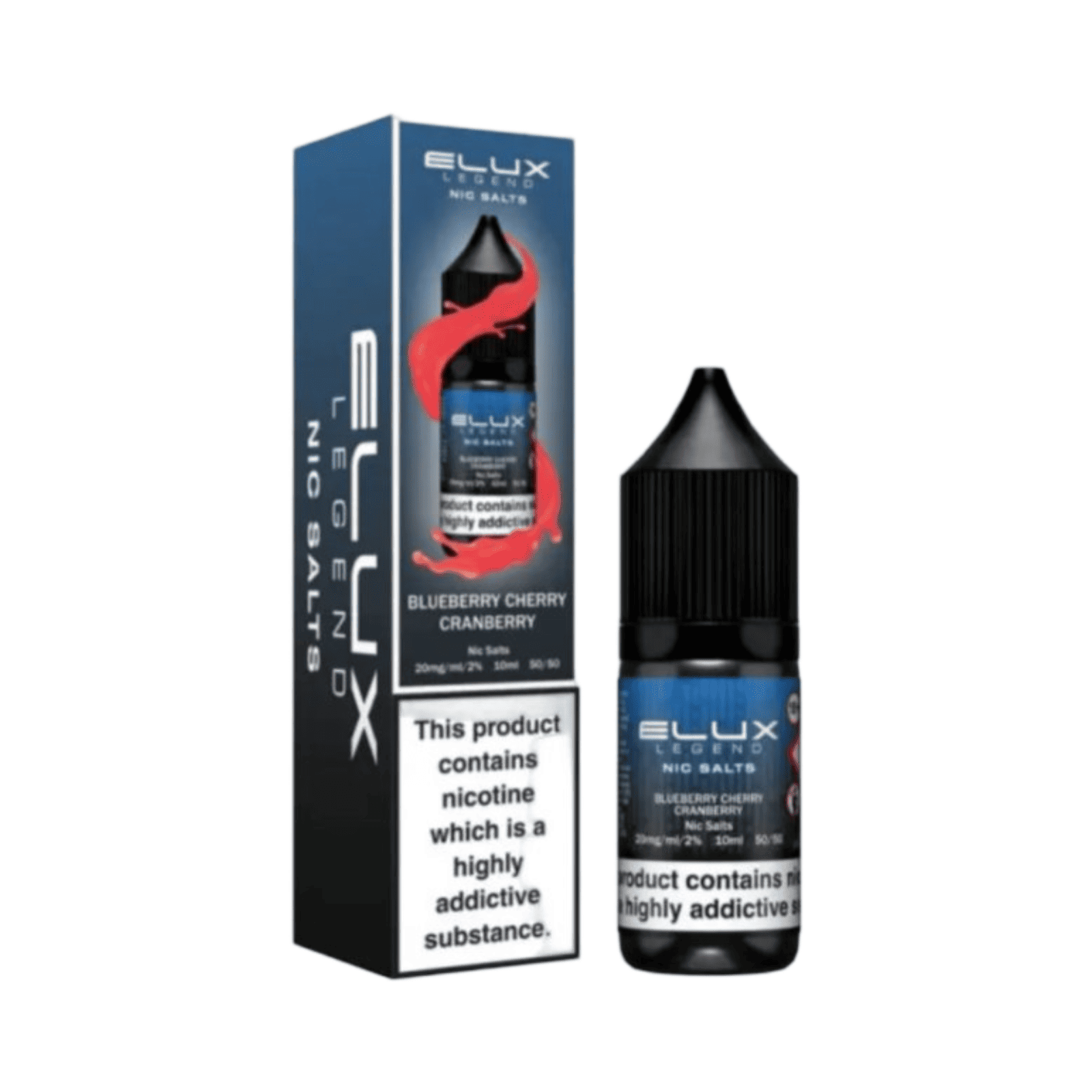 ELUX LEGEND NIC SALT BLUEBERRY CHERRY CRANBERRY FLAVOUR 20mg/ml