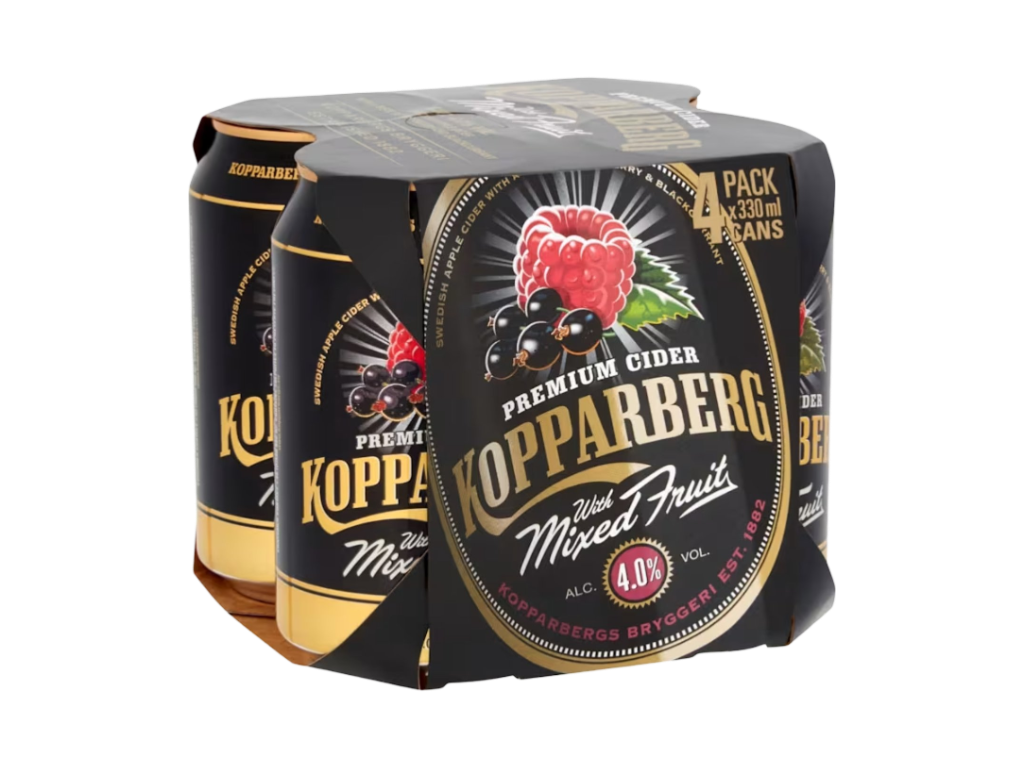 KOPPARBERG MIXED FRUIT CIDER 4x330ml