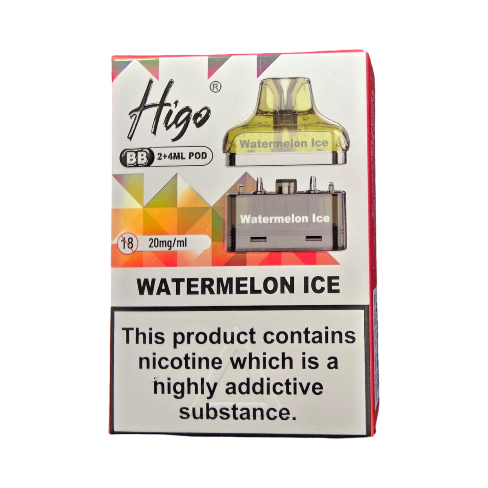 HIGO BB POD WATERMELON ICE 4000 20MG