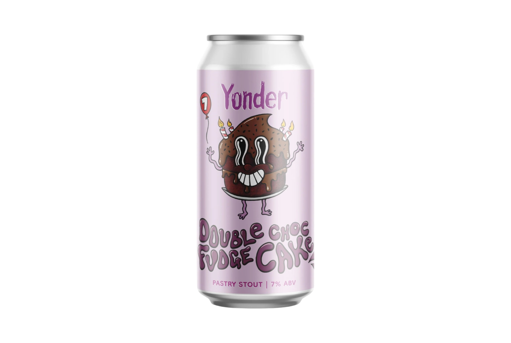 YONDER SOFT DOUBLE CHOC FUDGE CAKE STOUT 440ml CAN