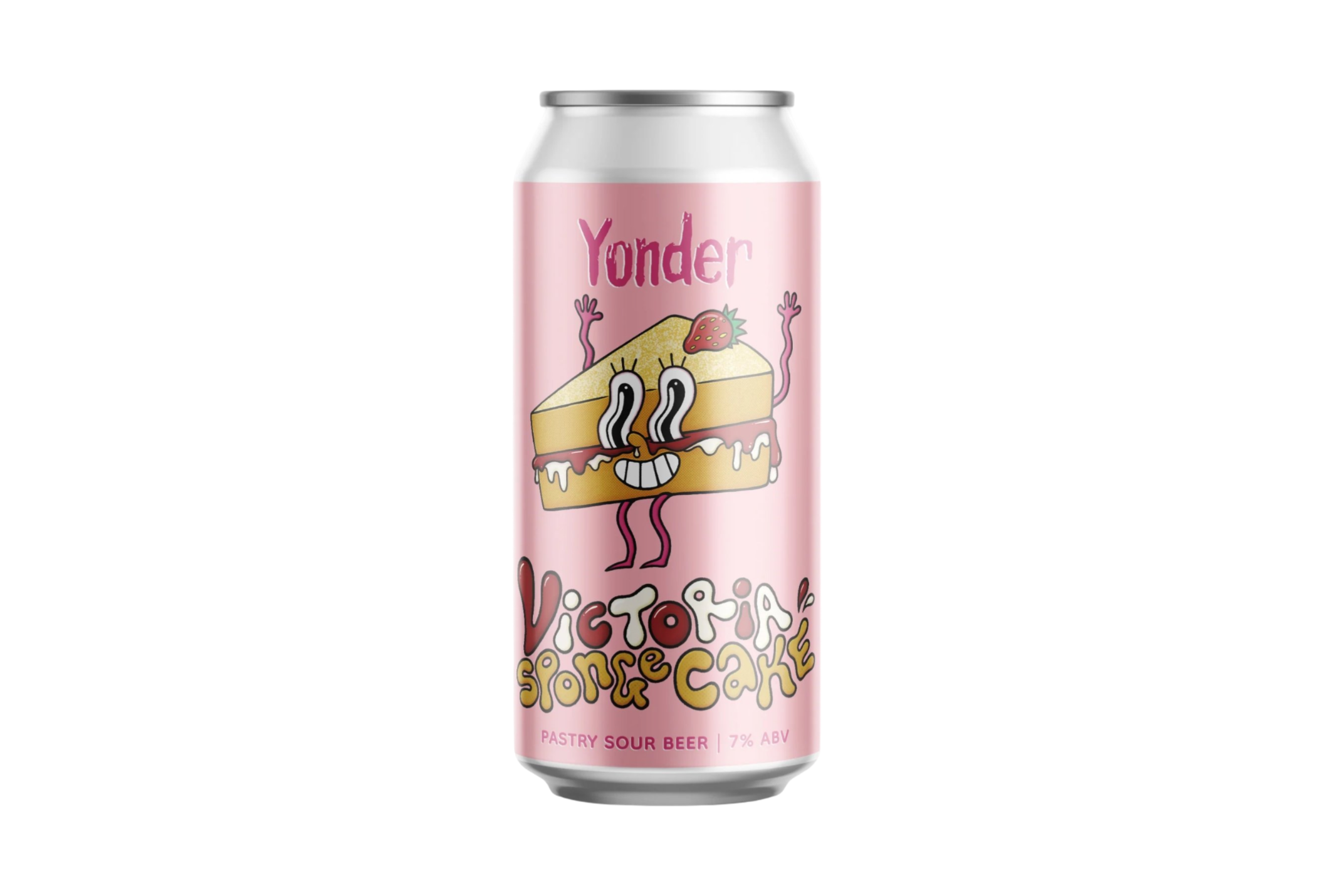 YONDER VICTORIA SPONGE CAKE SOUR BEER 440ml CAN
